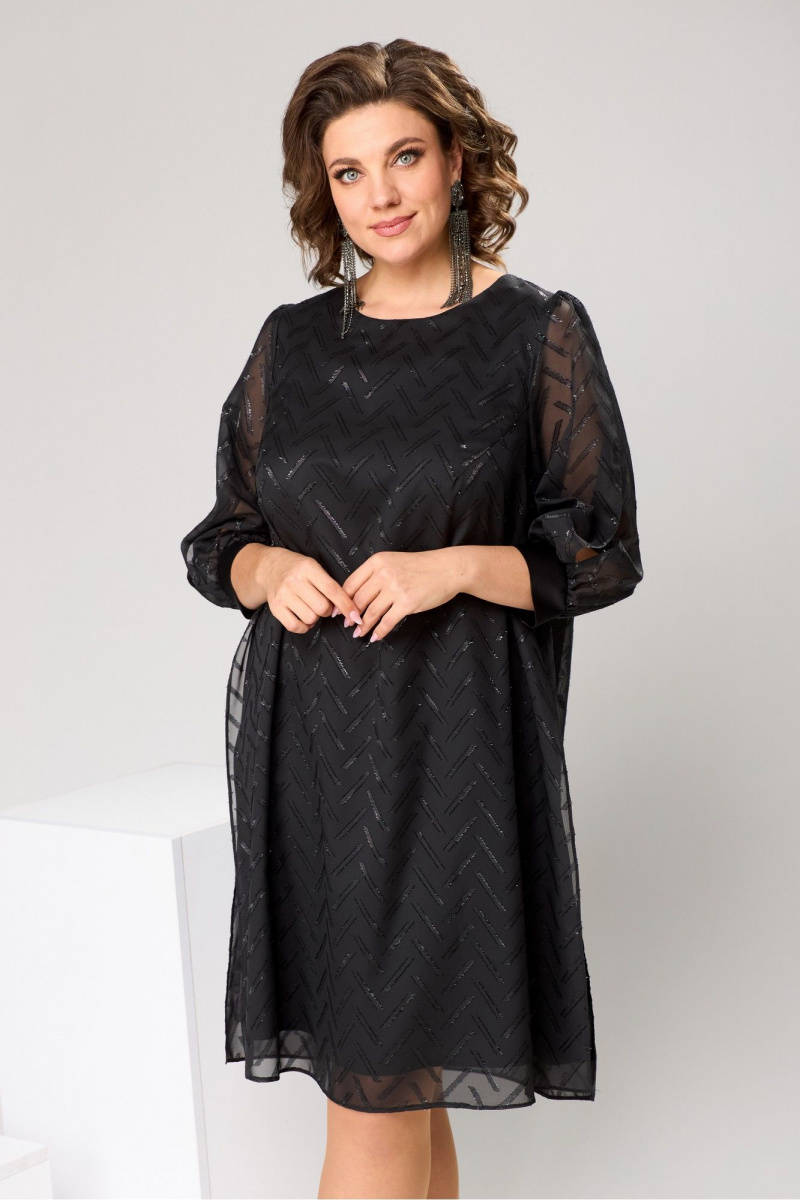 Платья Romanovich Style 1-2628 чёрный_полностью