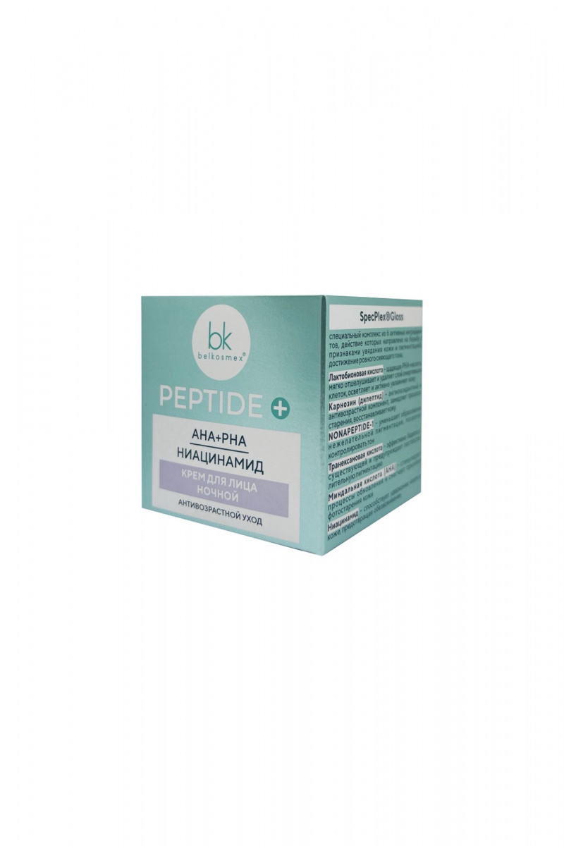Кремы для лица Belkosmex Peptide+ Крем для лица ночной