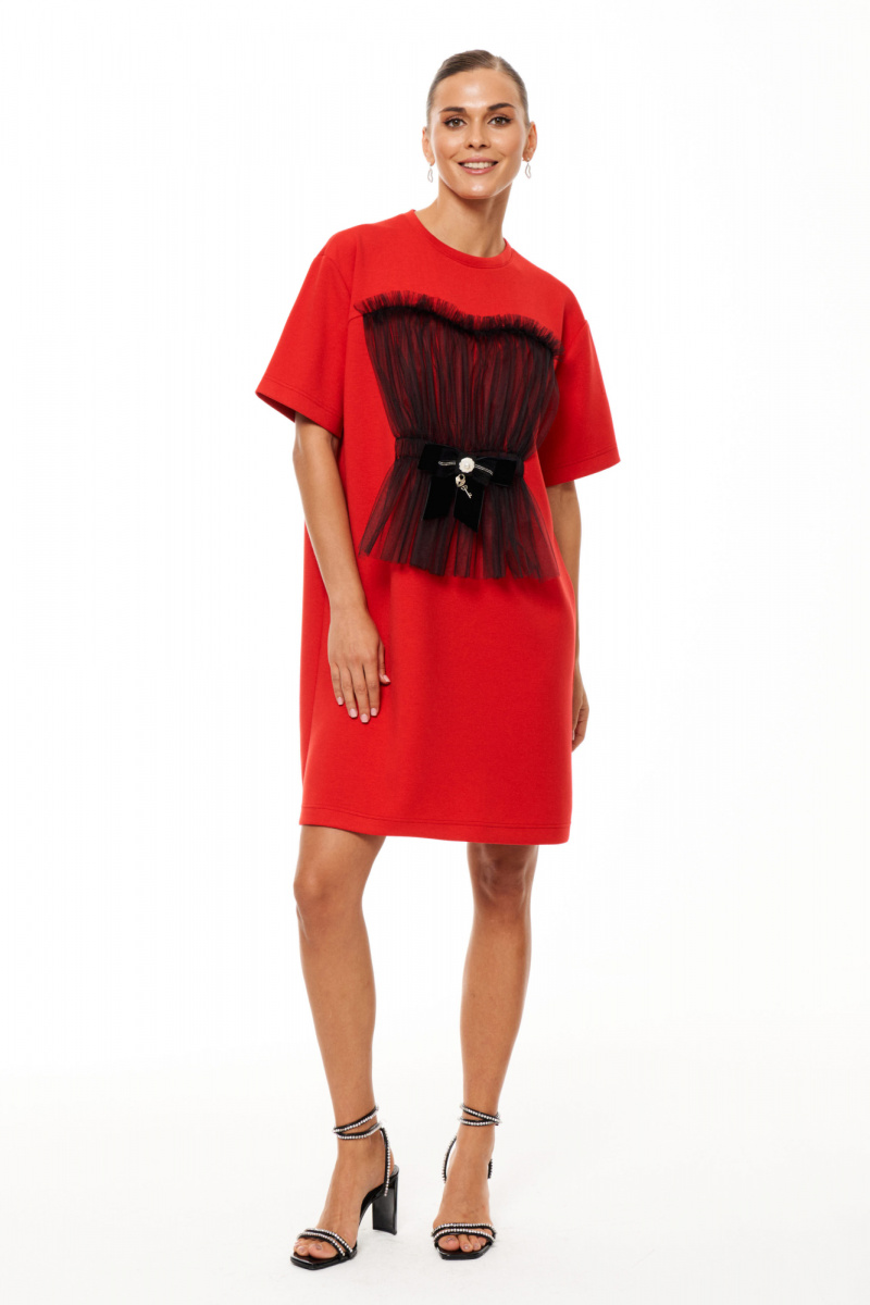 Платья Панда 208680w красный