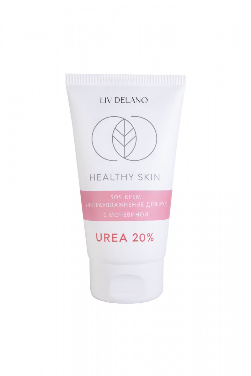 Для рук и ногтей LIV DELANO Healthy Skin SOS-крем ультраувлажнение для рук с мочевиной 20%