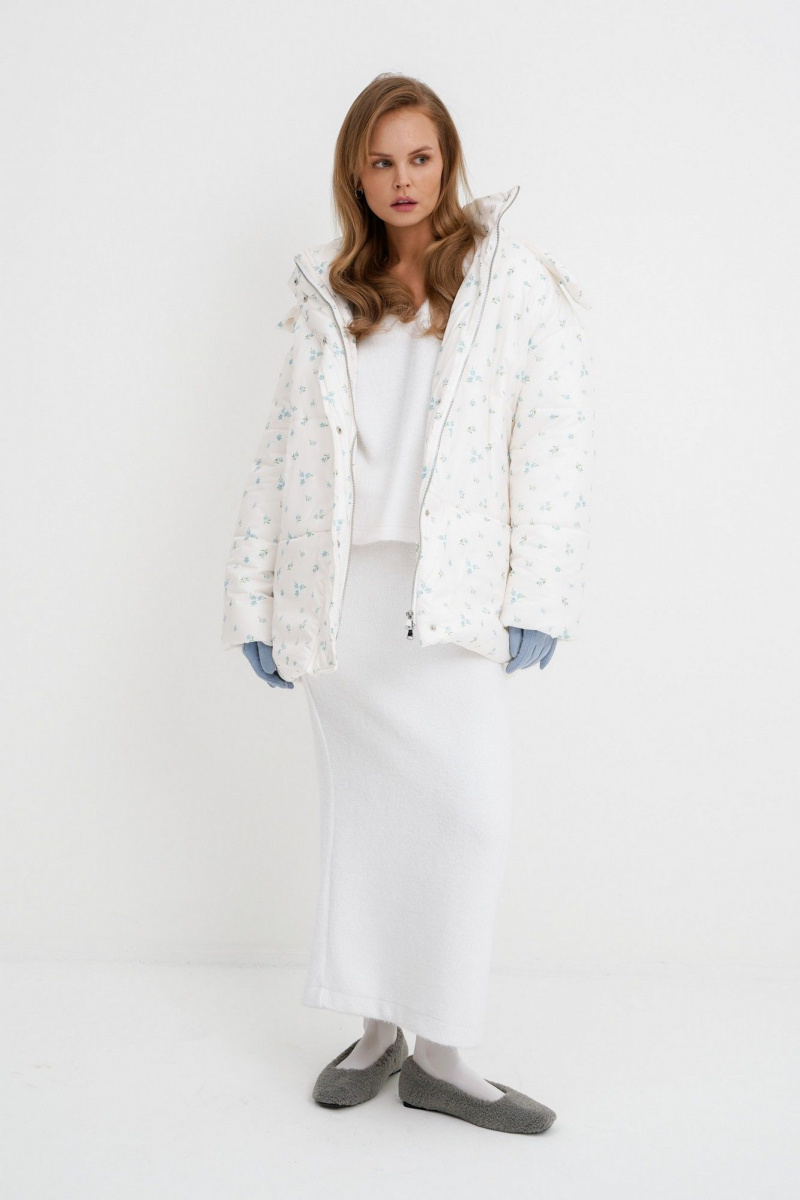 Женская куртка PiRS 5770 цветочки