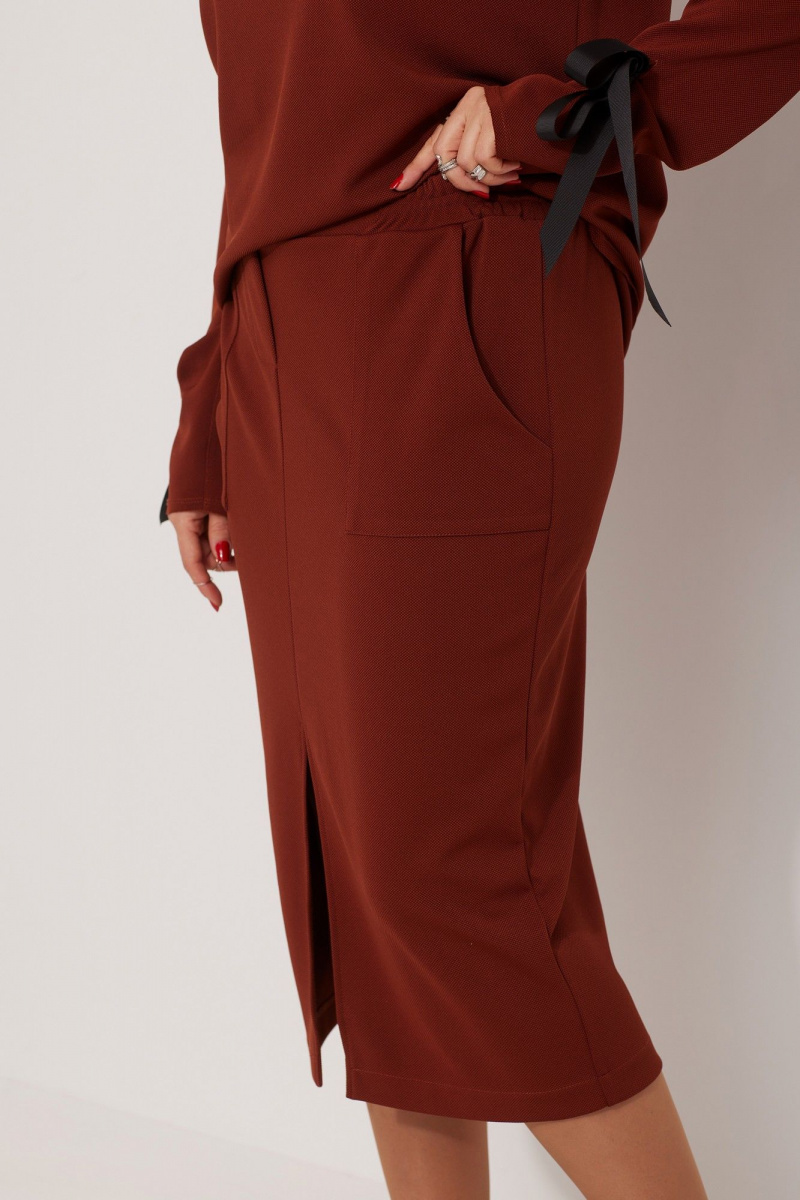 Юбочный комплект BegiModa 3078 терракот