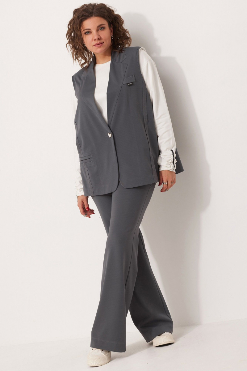 Брючный комплект BegiModa 3083 графит