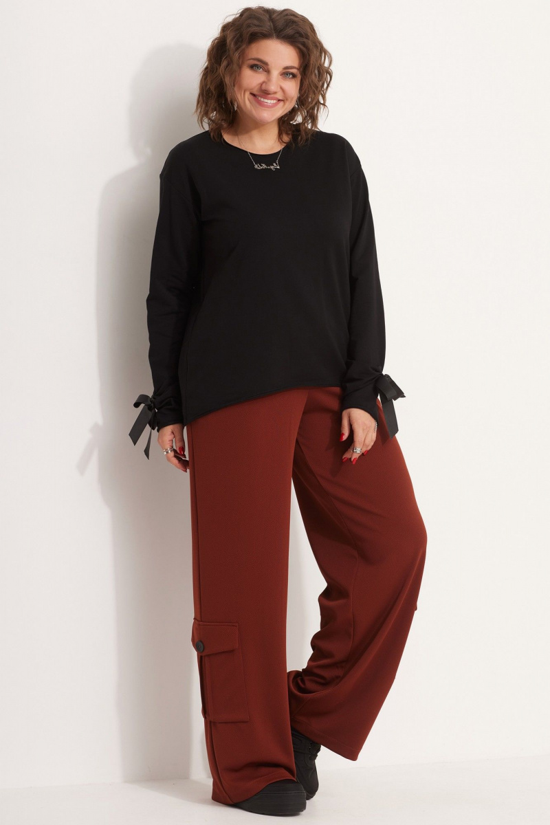 Брюки BegiModa 6058 терракот