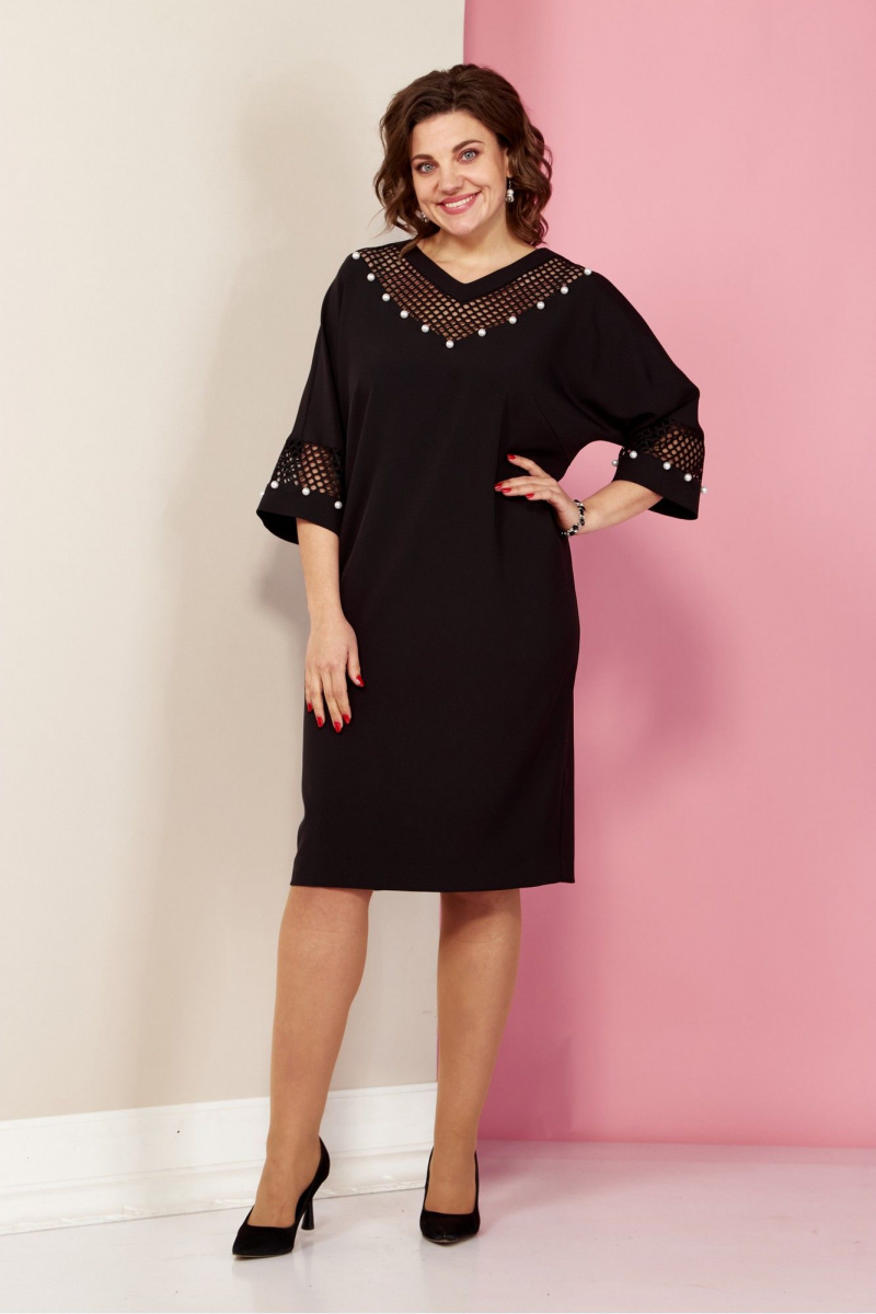 Платья AVA fashion М-094 черный