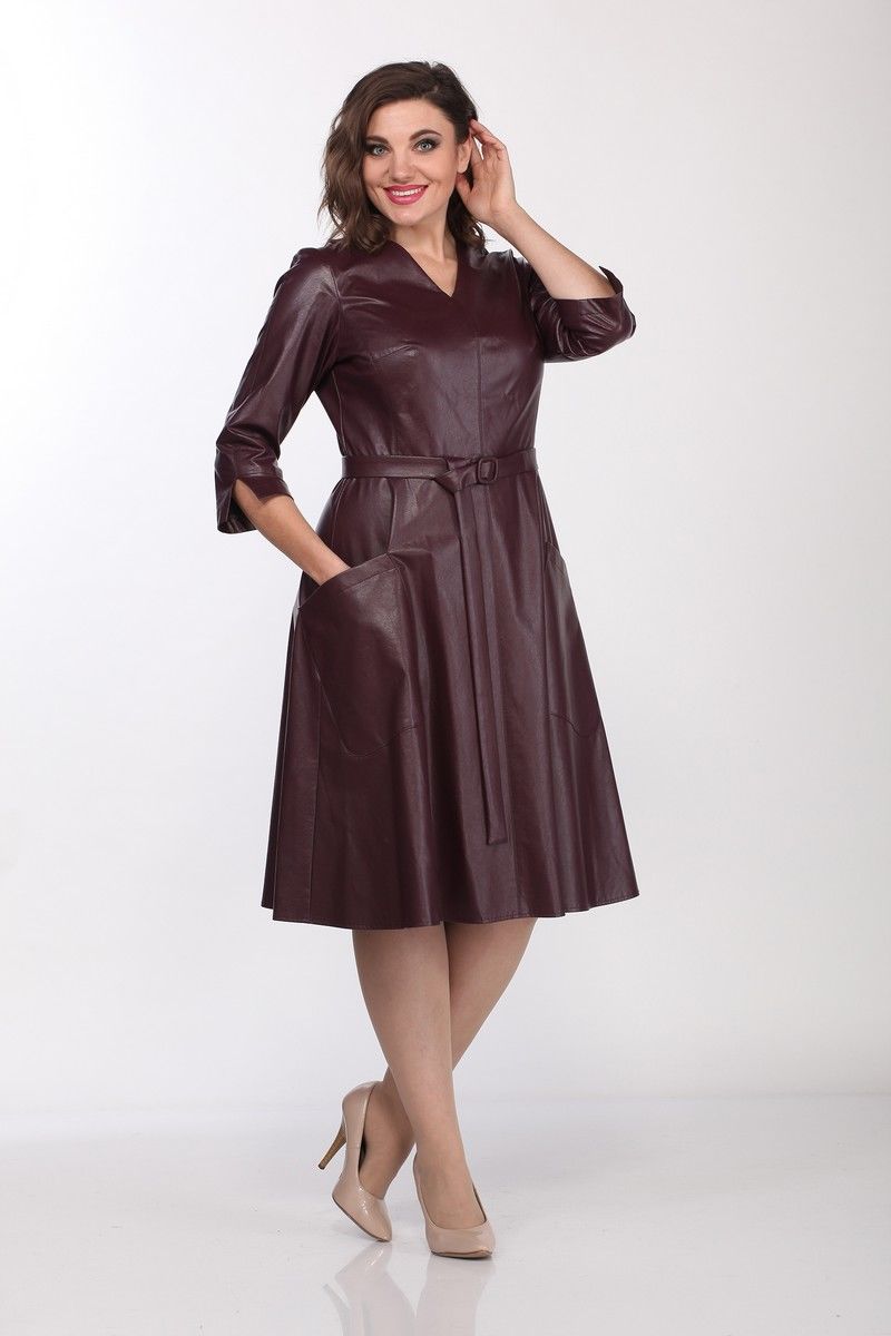Платья Lady Style Classic 1943/3 бордо