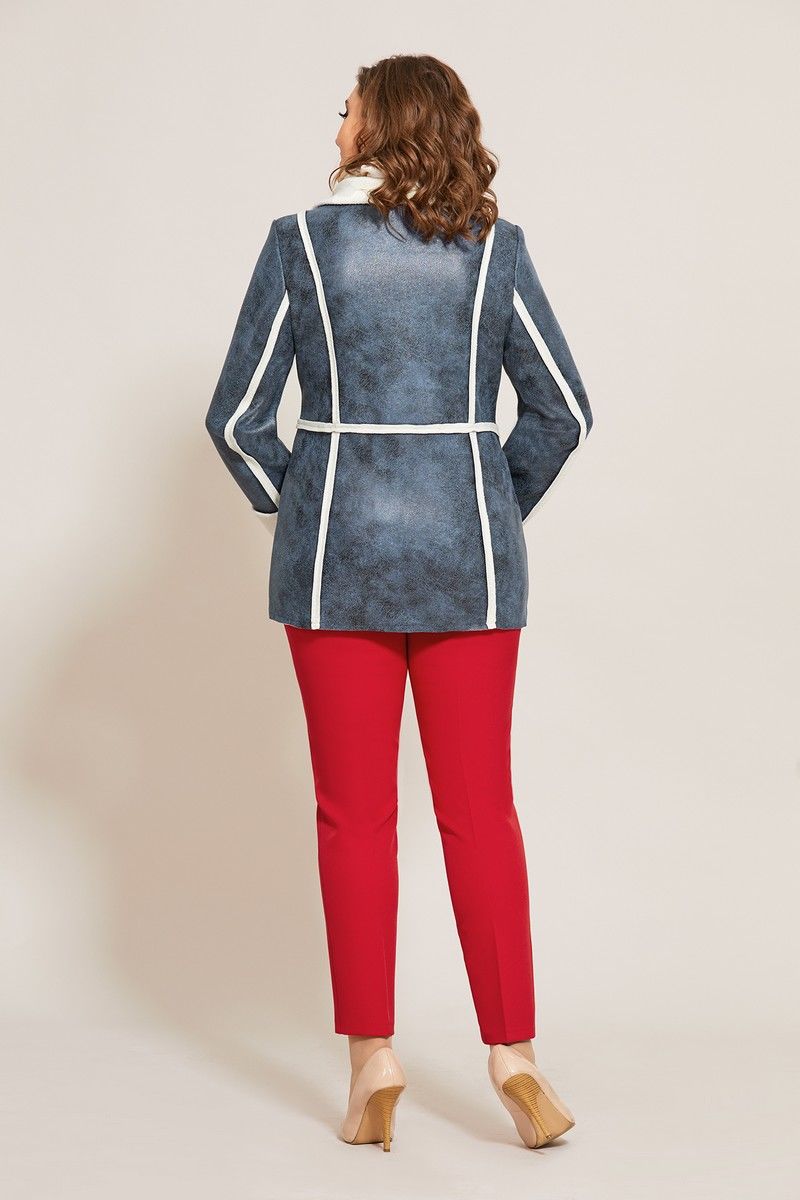 Женская куртка Магия Стиля М-2508 синий