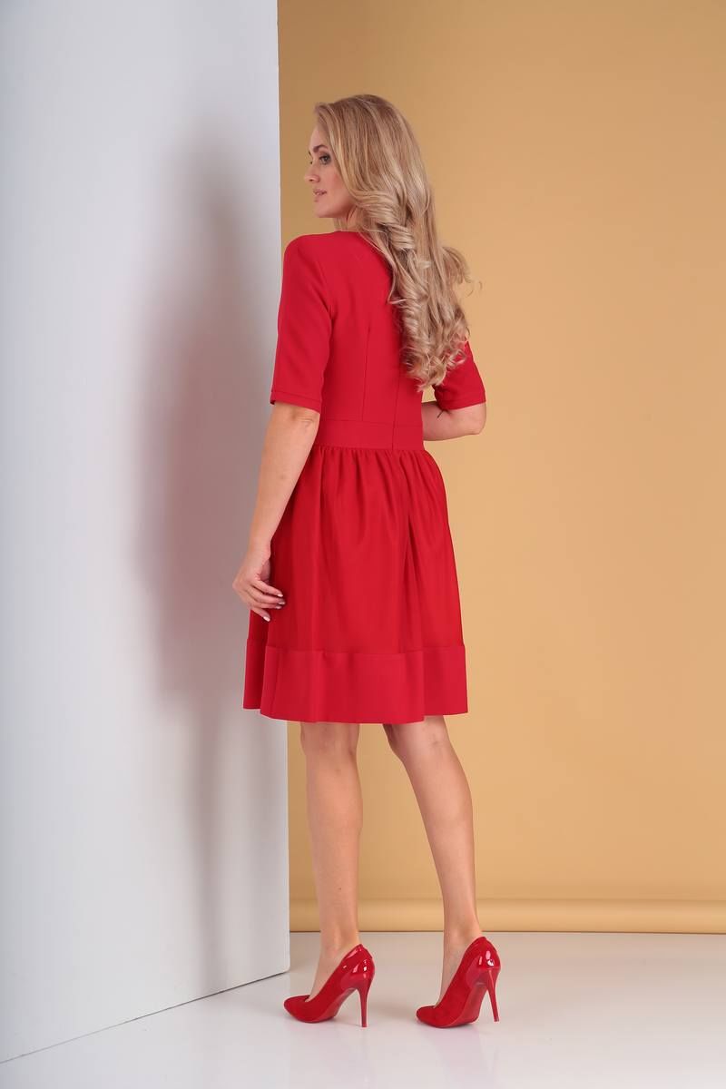 Платья Moda Versal П1833 красный