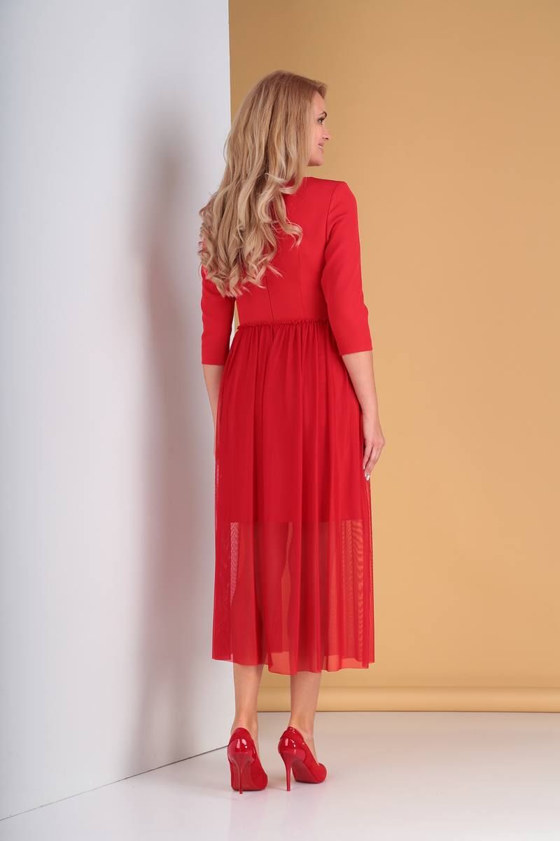 Платья Moda Versal П1837 красный