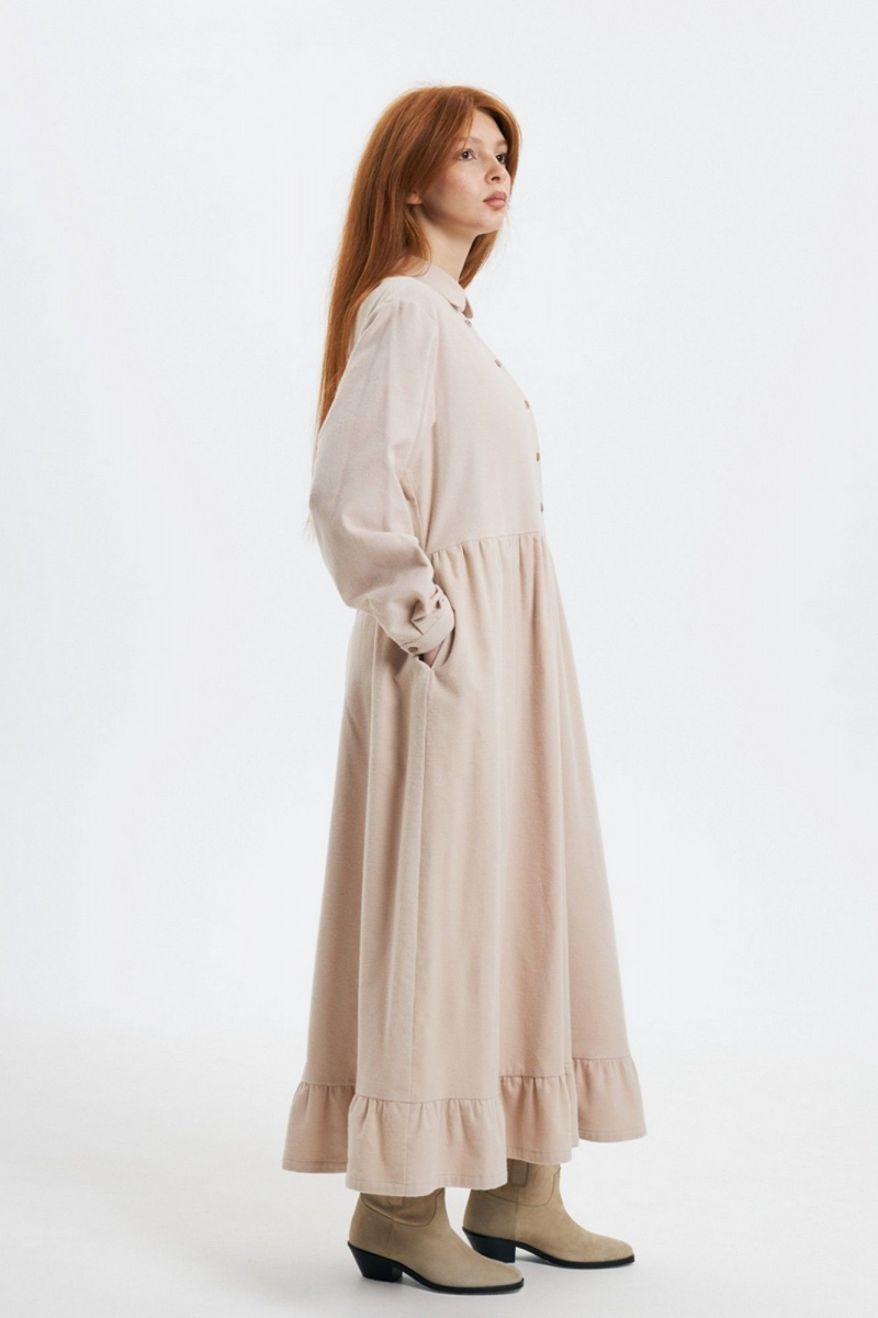 Платья Individual design 24241 бежевый