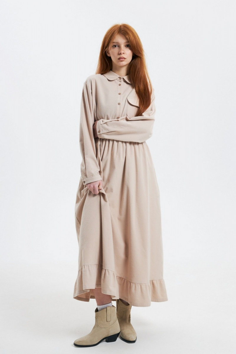 Платья Individual design 24241 бежевый