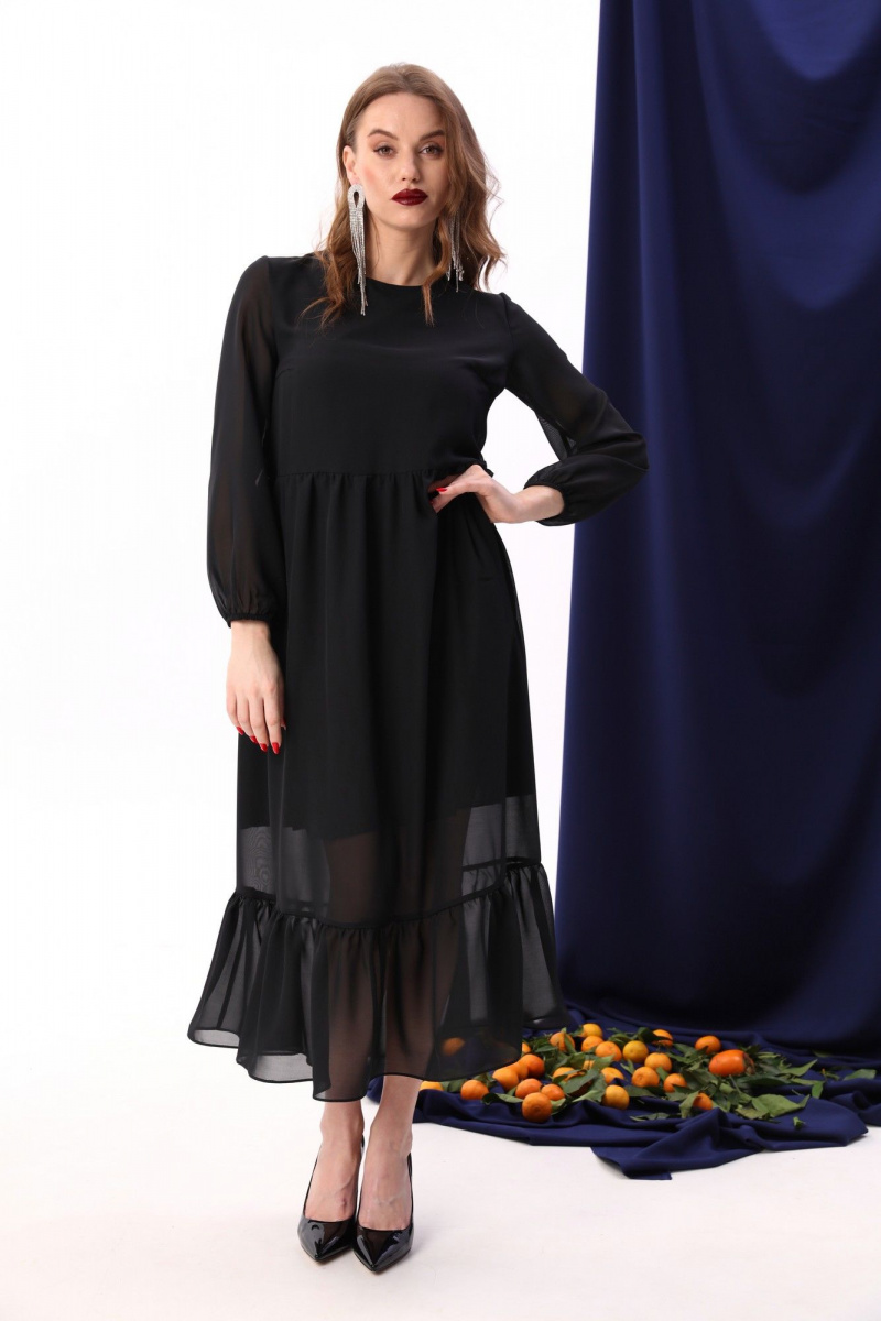 Платья NikVa 929-1 чёрный