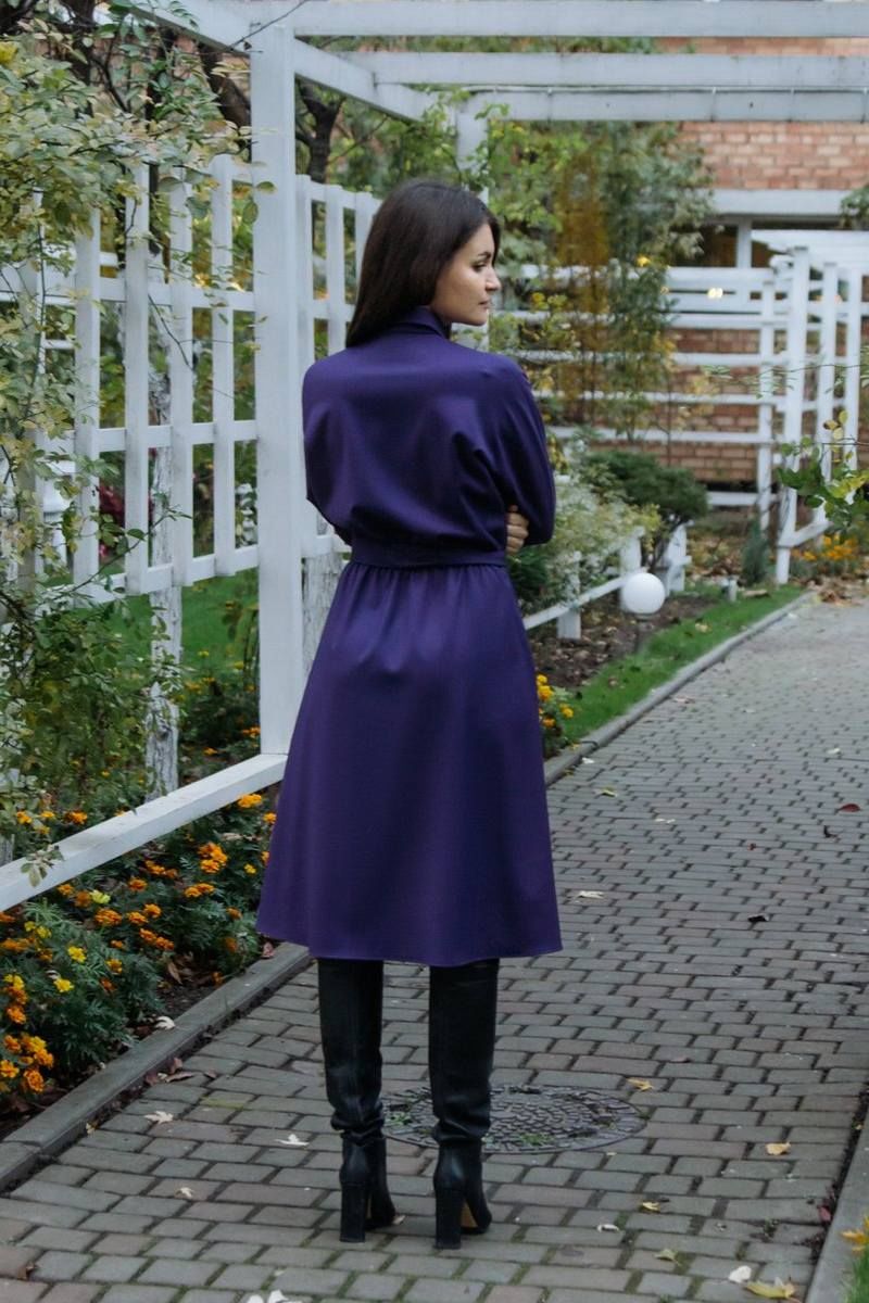 Платье KRASA - Danaida 154-20 фиолетовый