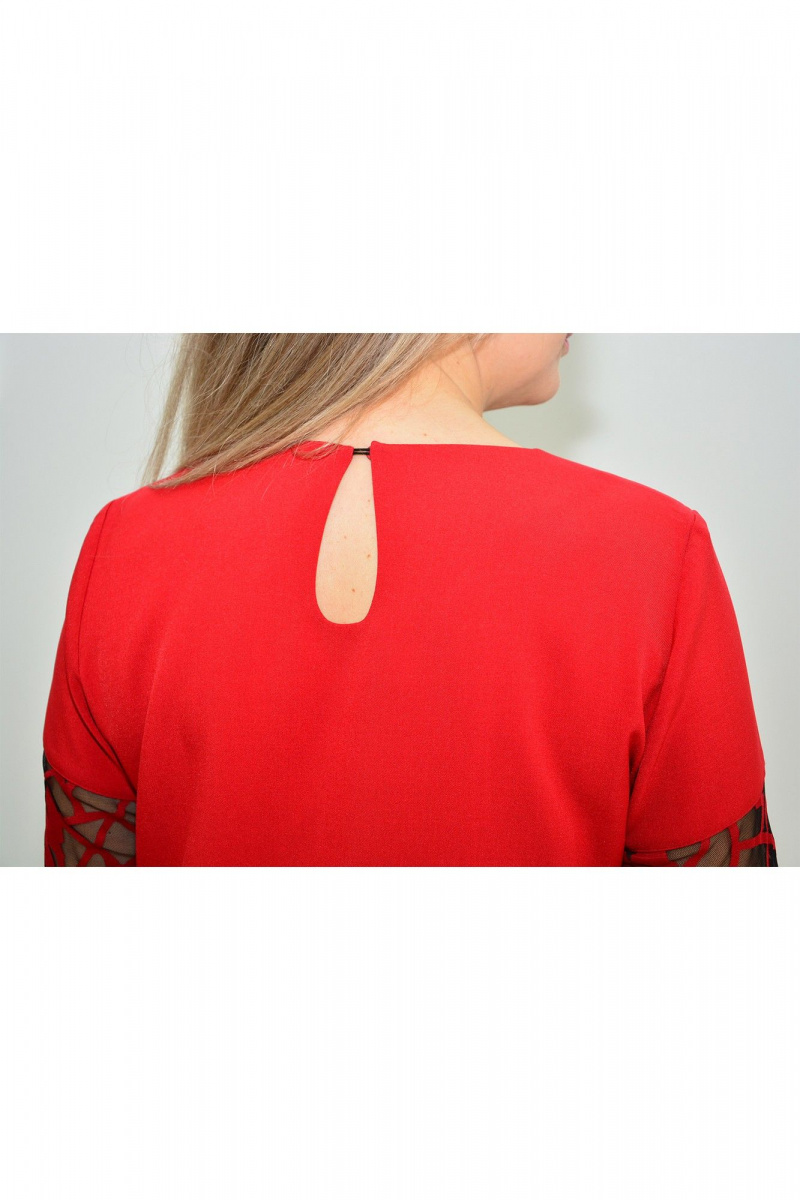 Блузы Needle 384/5 красный
