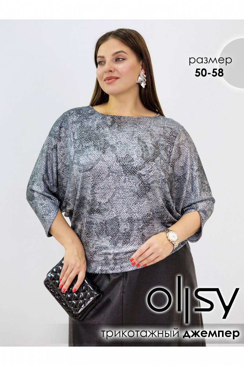 Туники Ollsy 02057 серо-голубой