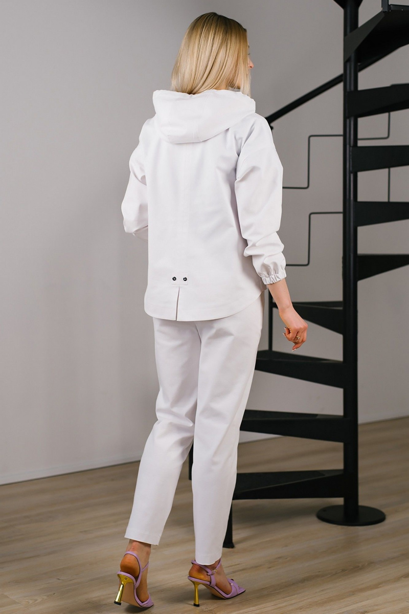 Женский комплект с верхней одеждой MONA STYLE FASHION&DESIGN 24073/1 белый