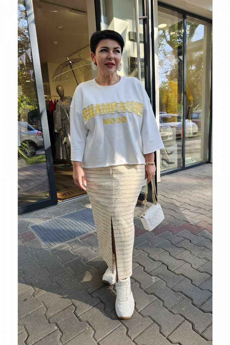 Юбочный комплект Vittoria Queen 22393 полоска_меланж