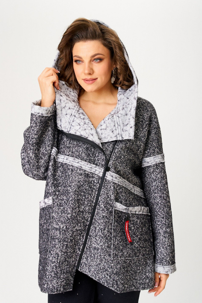 Женское пальто Michel chic 360/1 графит