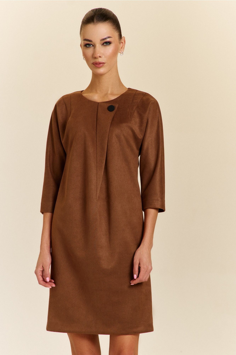 Платья DiLiaFashion 0925 терракот