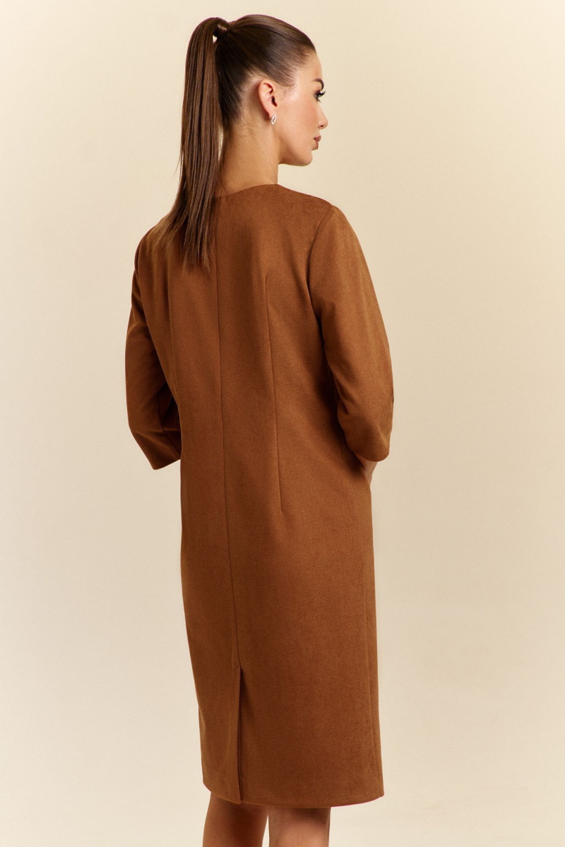 Платья DiLiaFashion 0931 терракот
