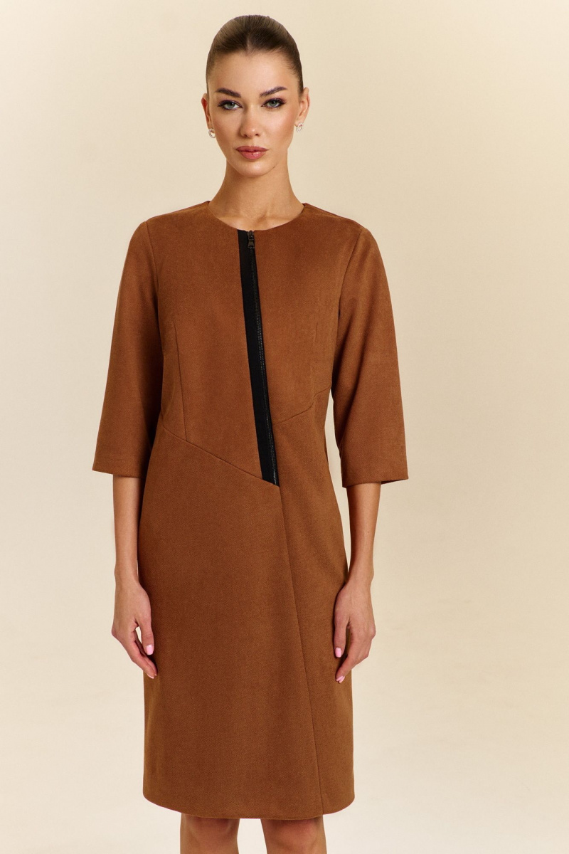 Платья DiLiaFashion 0931 терракот