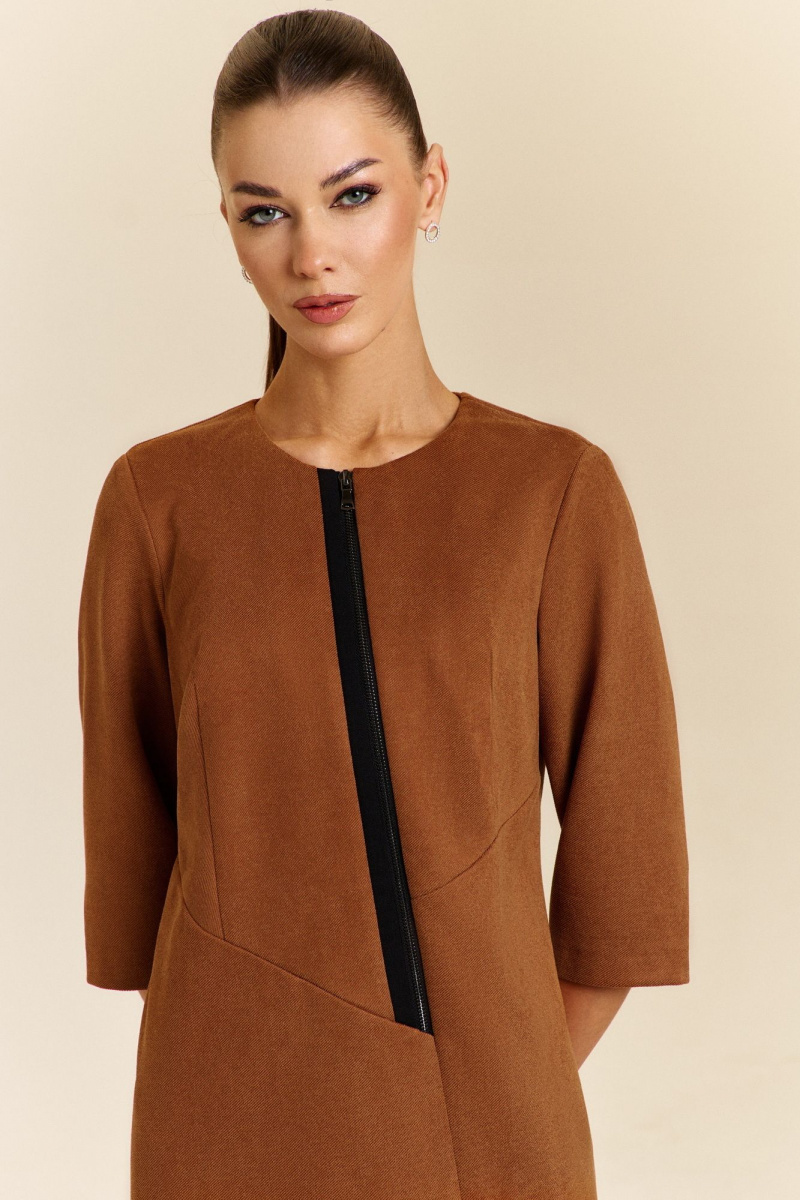 Платья DiLiaFashion 0931 терракот