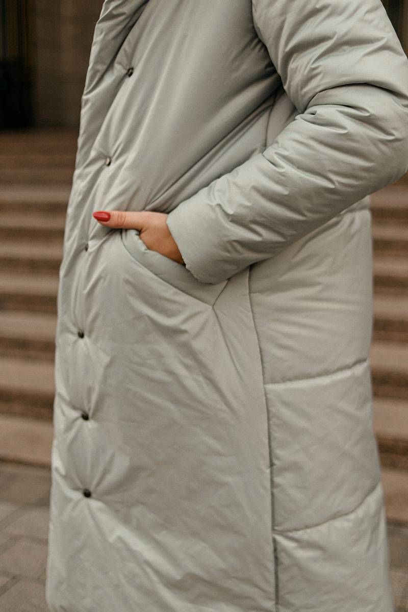 Женская куртка Kod.wear 101 серый
