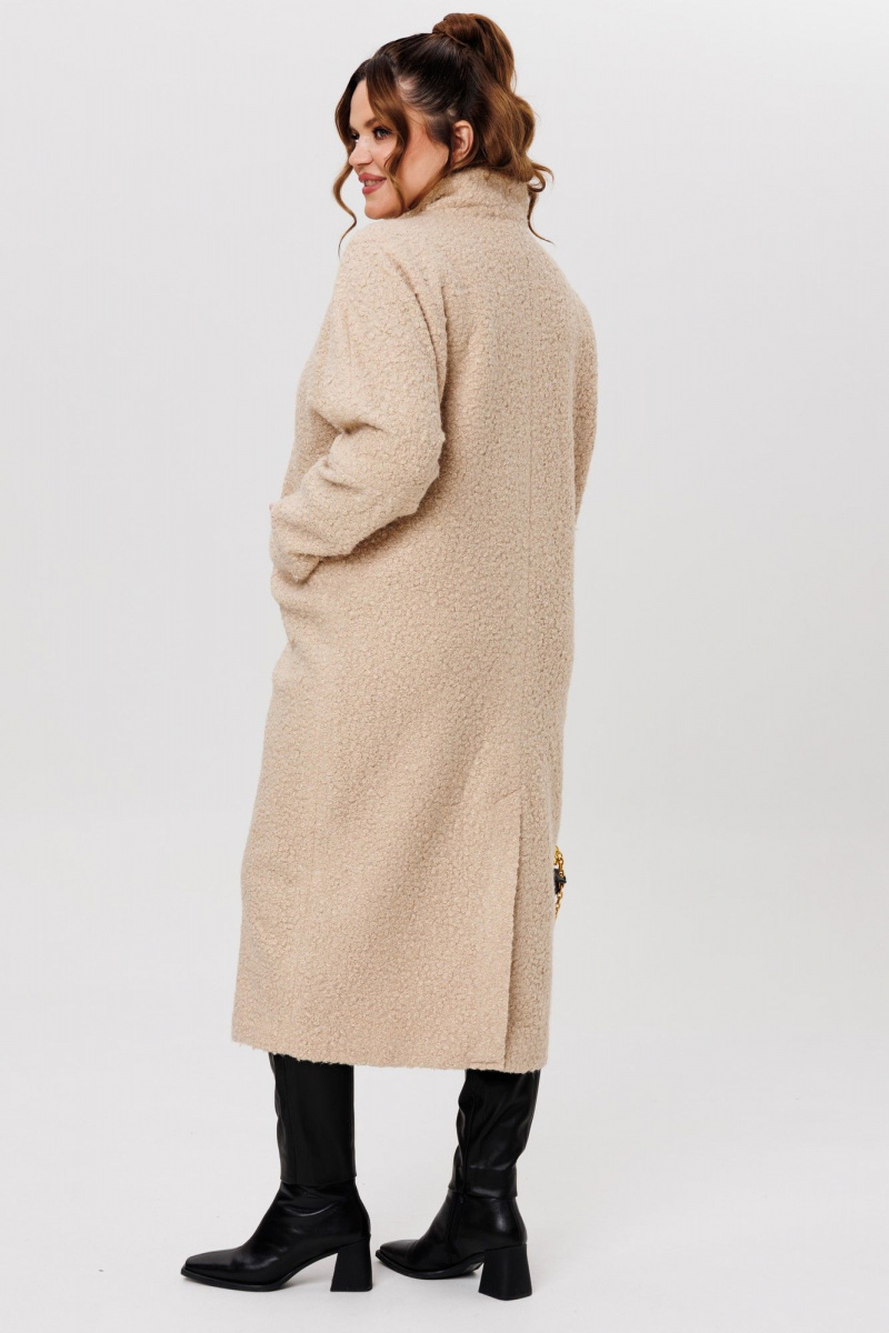 Женское пальто Michel chic 363/1 бежевый