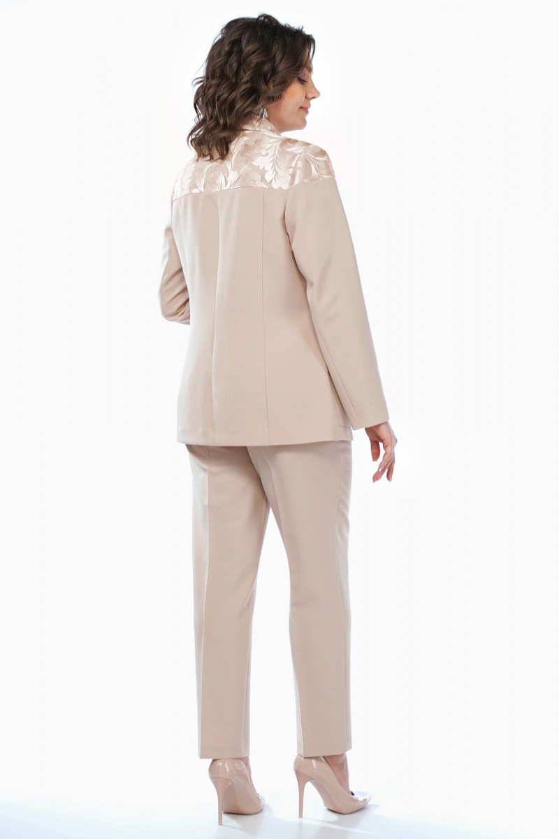 Брючный костюм Alani Collection 2295 беж