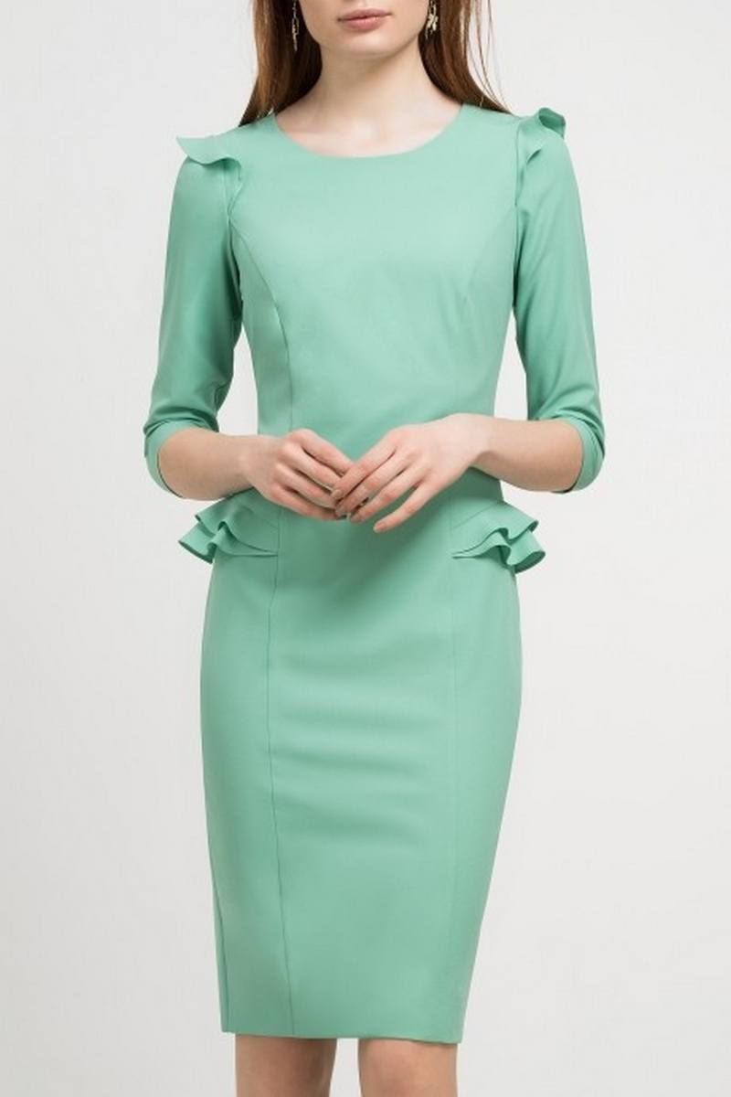 Платье DIVINA D1.012 зеленый