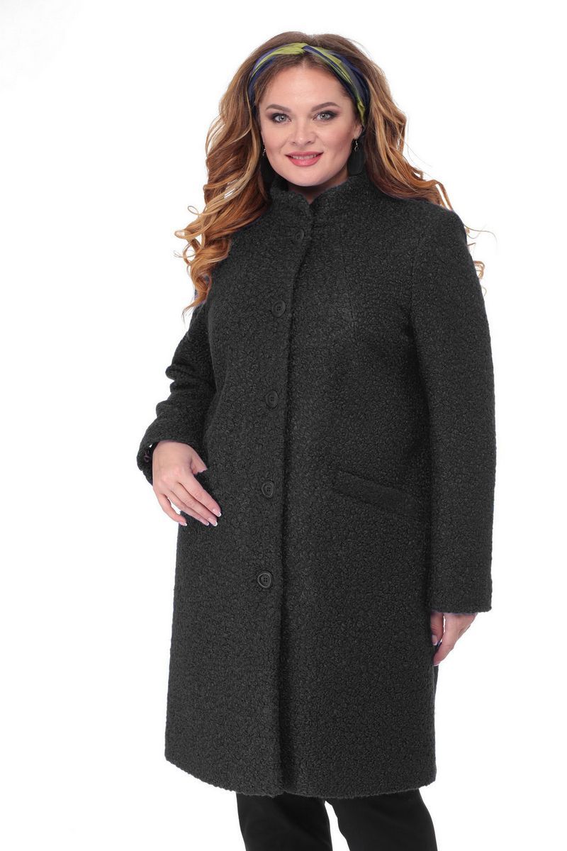 Женское пальто БелЭльСтиль 786-1 19 22 черный