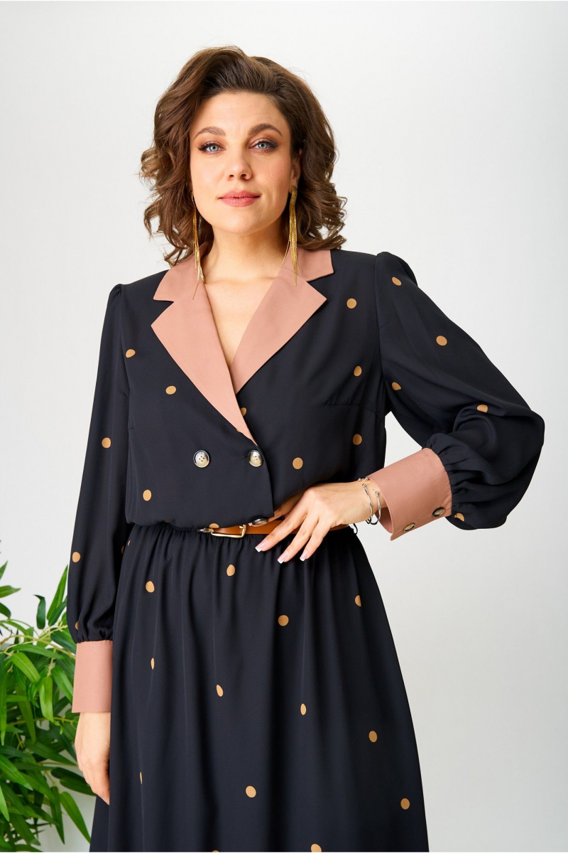 Платья AVA fashion М-104 черный