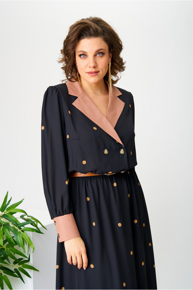 Платья AVA fashion М-104 черный
