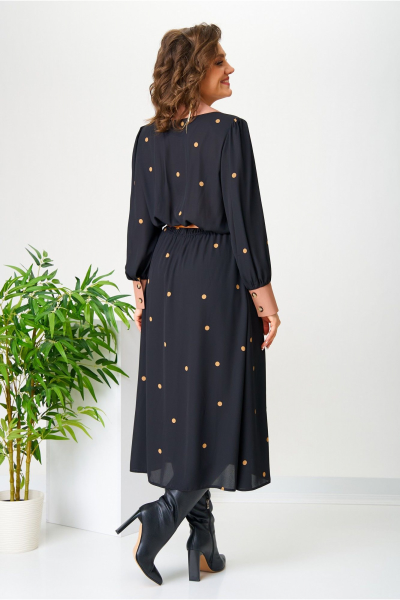 Платья AVA fashion М-104 черный