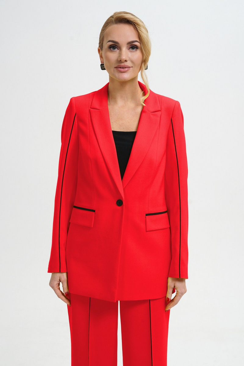 Брючный костюм Alani Collection 2281 терракот