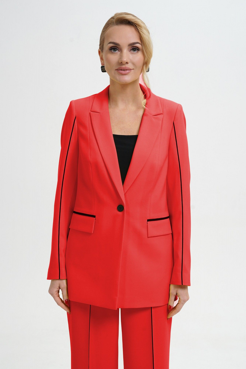 Брючный костюм Alani Collection 2281 терракот
