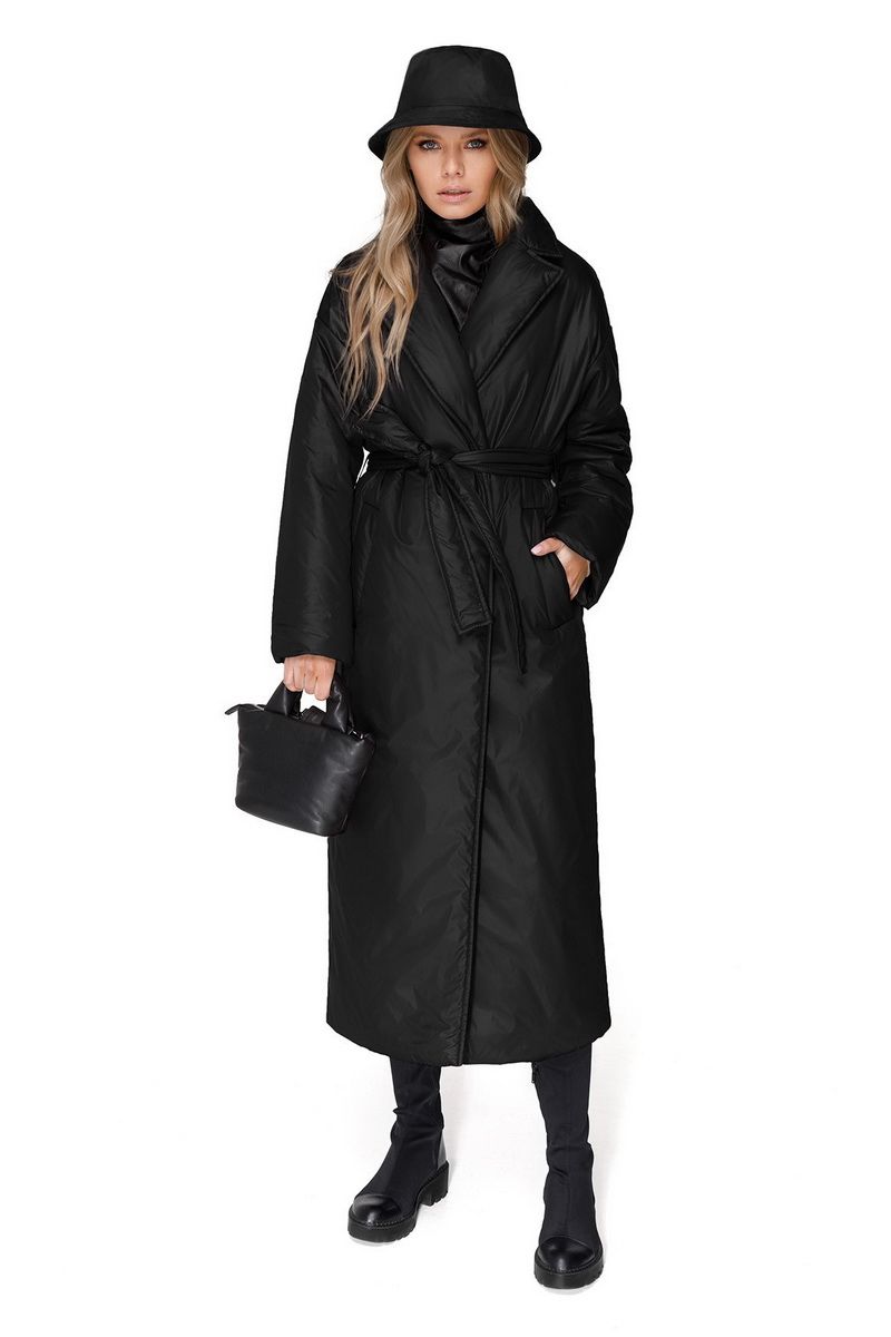 Женское пальто PiRS 1994 черный