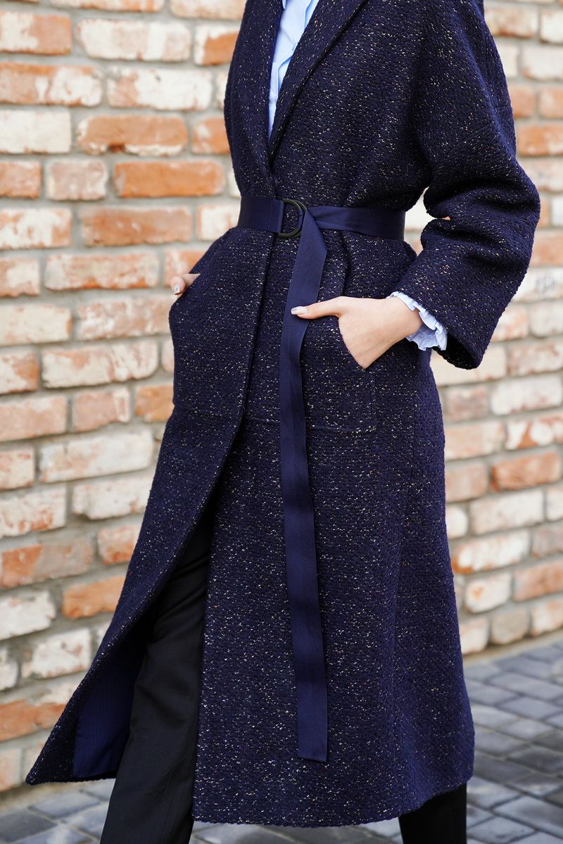 Женское пальто Colors of PAPAYA 1501 синий