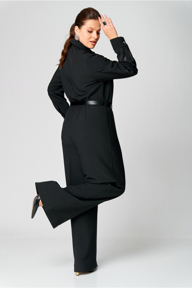 Женский комбинезон AVA fashion М-108 черный