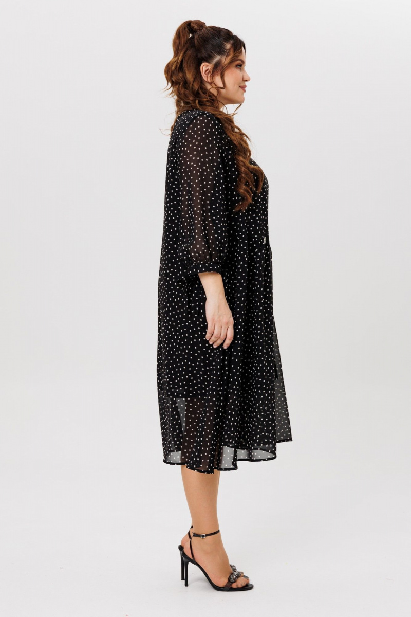Платья Michel chic 2164 черный,горох
