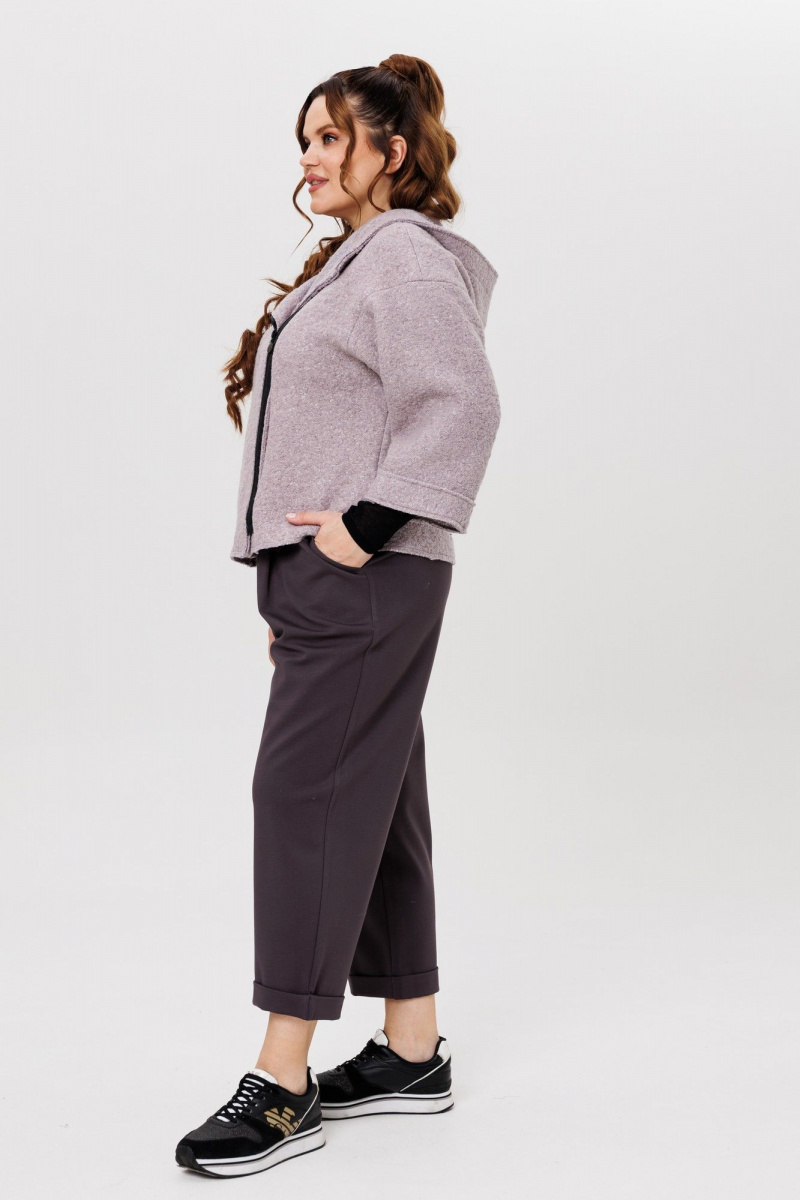 Брючный костюм Michel chic 1357/1 графит,серый_кварц