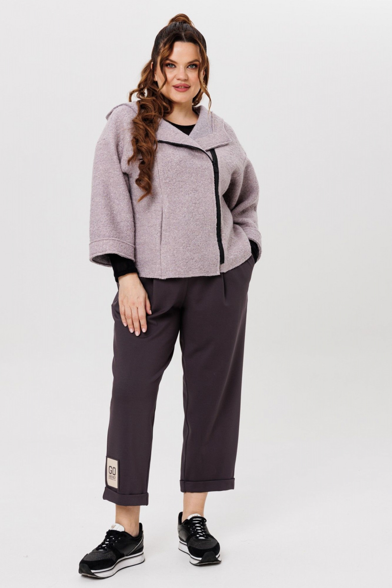Брючный костюм Michel chic 1357/1 графит,серый_кварц