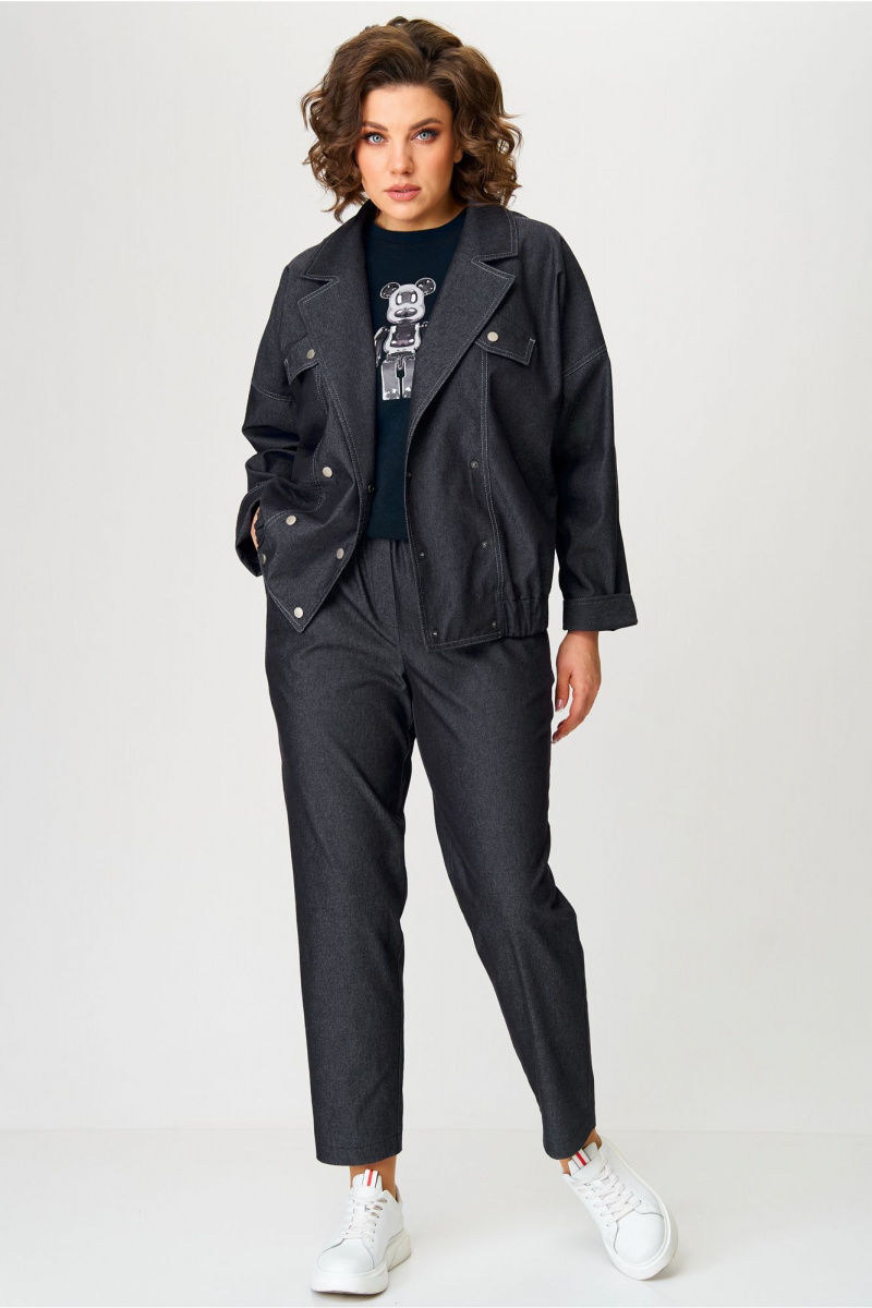 Брючный комплект Aira Style 24219 графитовый