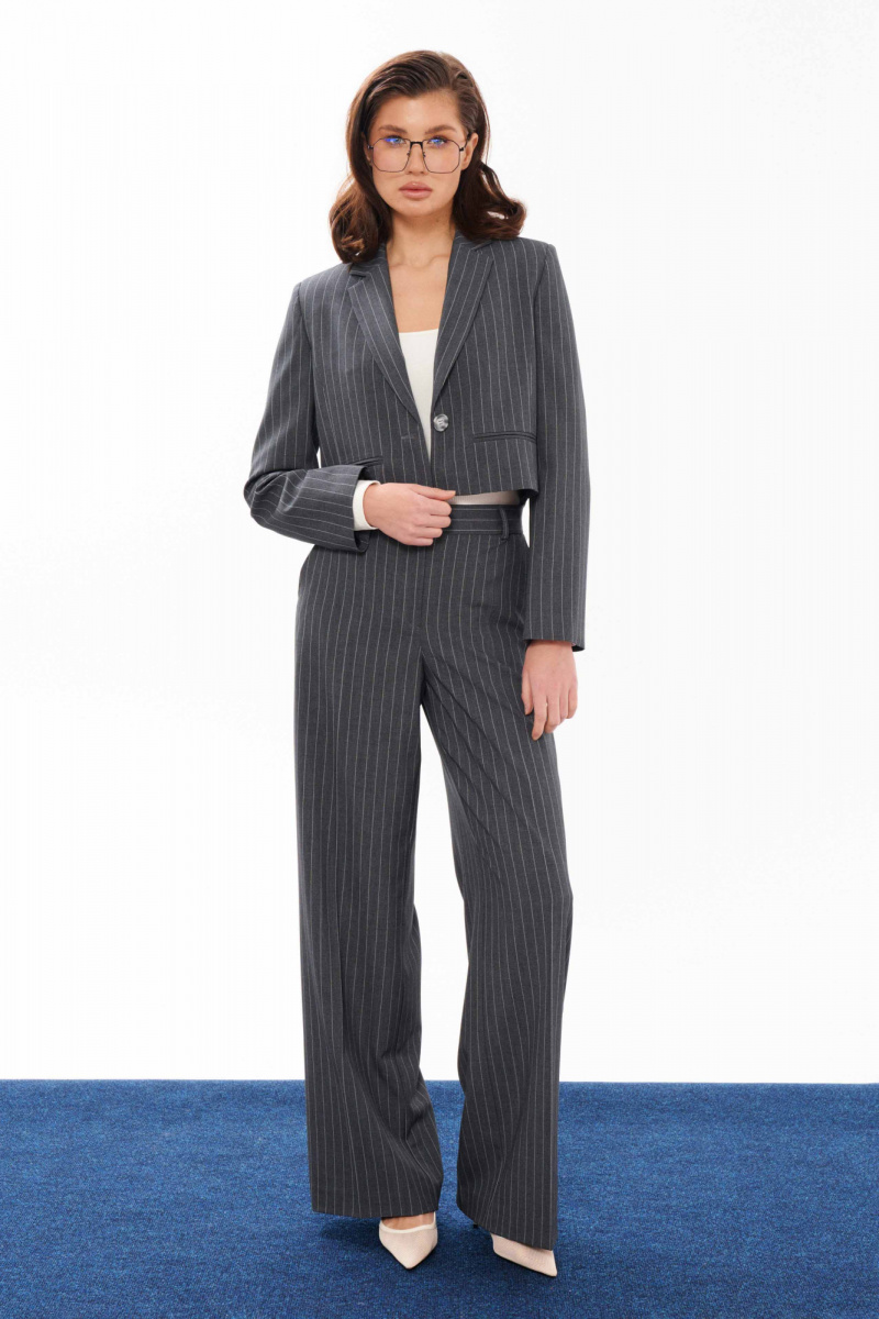 Брюки Панда 12763 серый