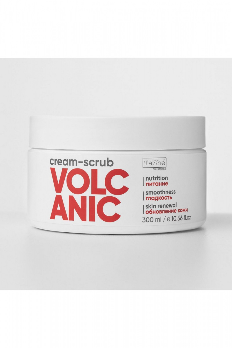 Скрабы и пилинги для тела TaShe Smoothing volcanic cream-scrub Крем-скраб для тела