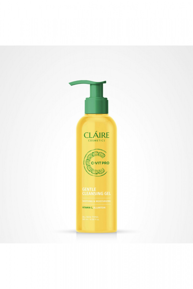 Очищение и демакияж Claire Cosmetics C-VIT PRO Мягкий очищающий гель для умывания