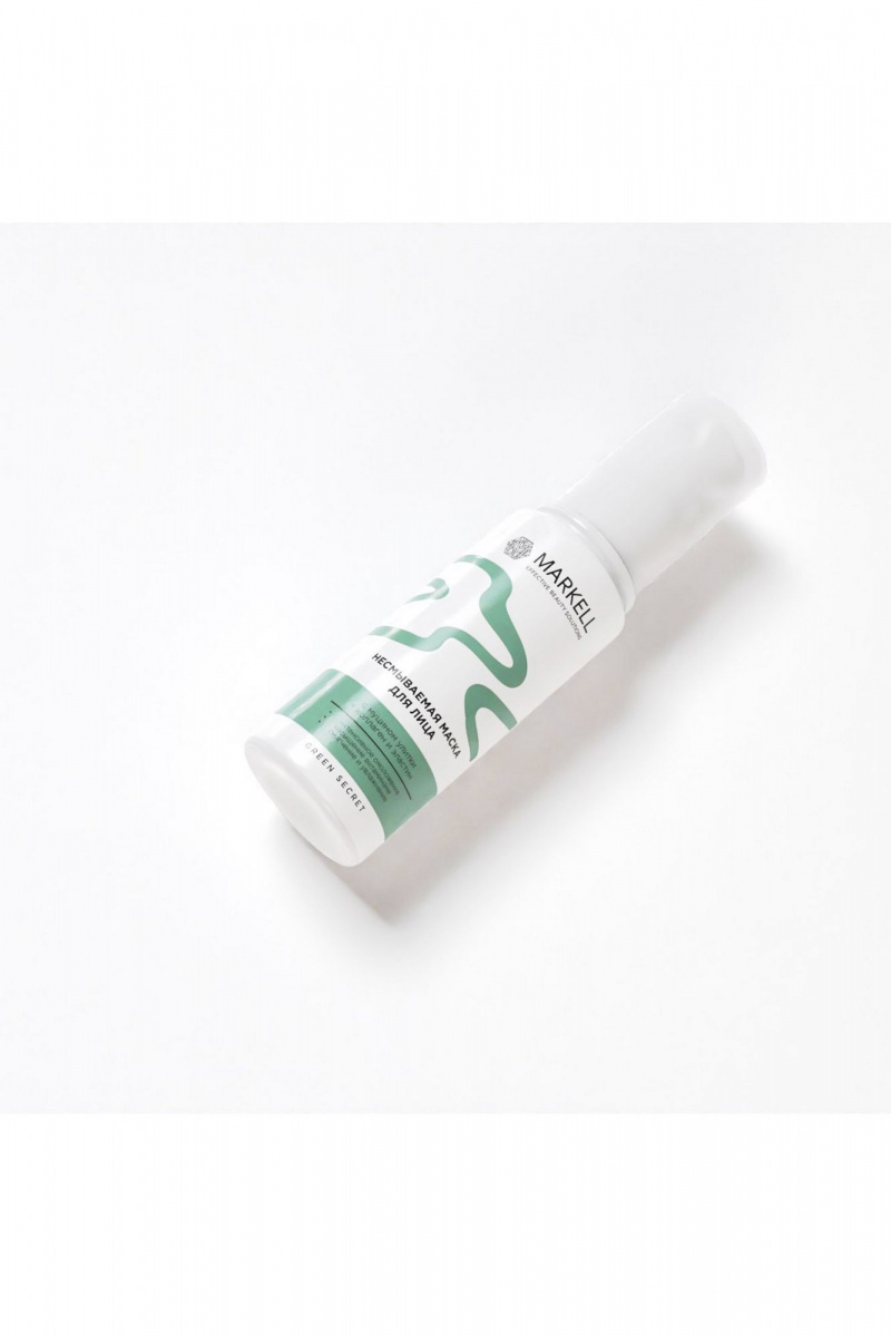 Маски для лица MARKELL Natural GREEN SECRET Несмываемая маска для лица