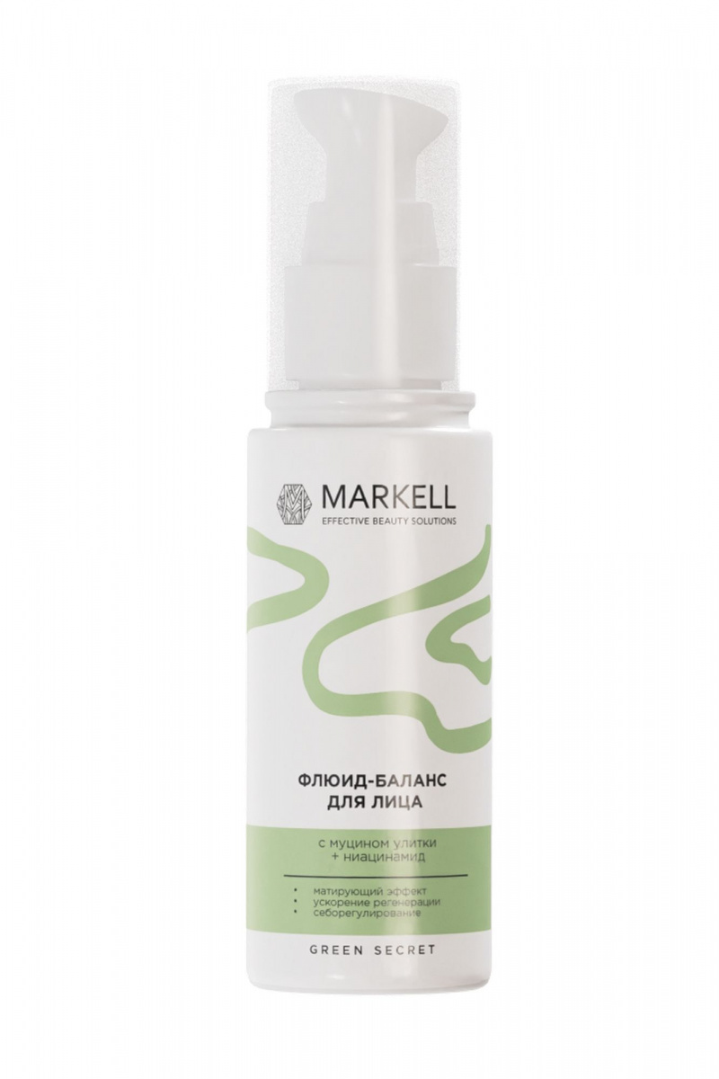 Кремы для лица MARKELL Natural GREEN SECRET Флюид-баланс для лица