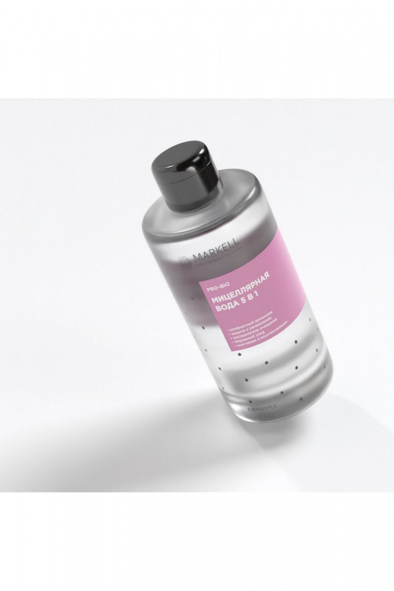 Тоники и лосьоны MARKELL PRO-BIO Мицеллярная вода 5в1