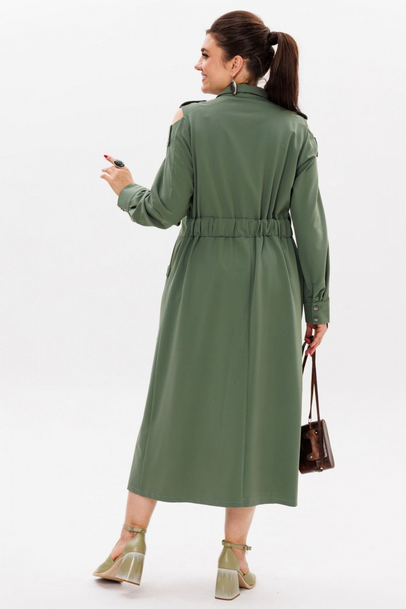 Платья Anelli 1301 зеленые_глаза